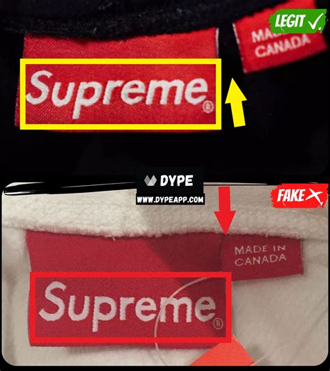 cheap supreme clothing fake|how to check for fake supreme.